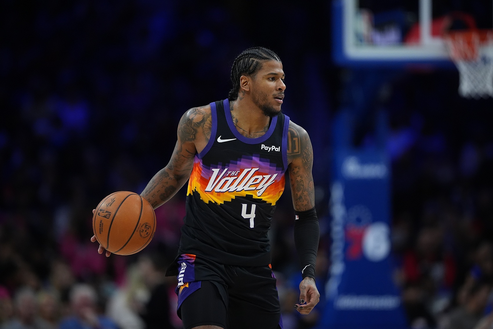 开云APP-短暂复出后再次缺阵！杰伦·格林腿筋伤病以及髋部挫伤今日缺阵